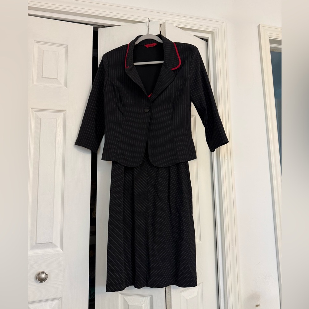 Vintage 1990’s Pin Stripe Dress Suit